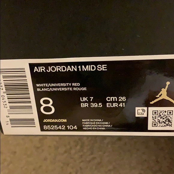 NIKE AIR JORDAN 1 MID SE USA - Picture 3 of 3